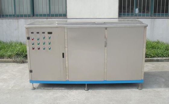 Mesin Pembersih Ultrasonik Tiga Kaleng, Mesin Pembersih Industri Steam Dengan Cold Tray