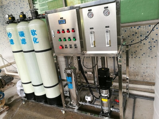 SUS304 Mesin Pemurnian Air Industri Kapasitas 50L-100000L Karbon Aktif Filter