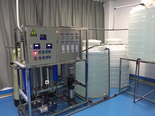 Peralatan Pemurnian Air 1000L, Sistem Filtrasi Air Reverse Osmosis Komersial