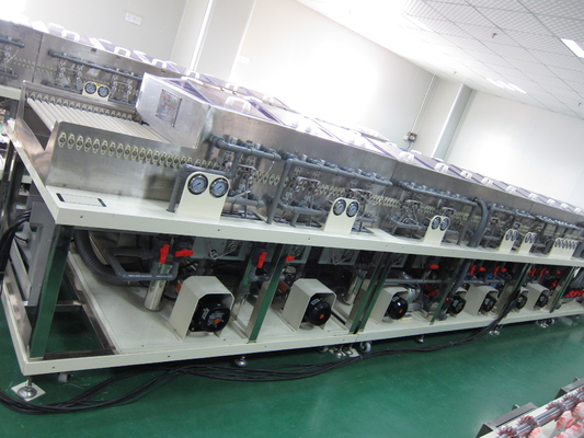 0.2-2mm Substrat Ultrasonic Circuit Board Cleaner 2.5m / Min Kecepatan Penyampaian Tidak Ada Partikel